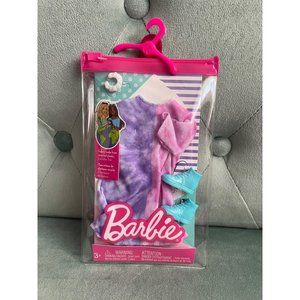 2021 Mattel Barbie Tie Dye T-Shirt Fashion Pack